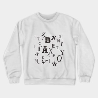 ABC random Crewneck Sweatshirt